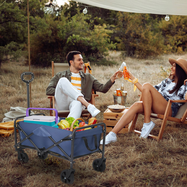 600D Oxford Collapsible Folding Utility Wagon product image