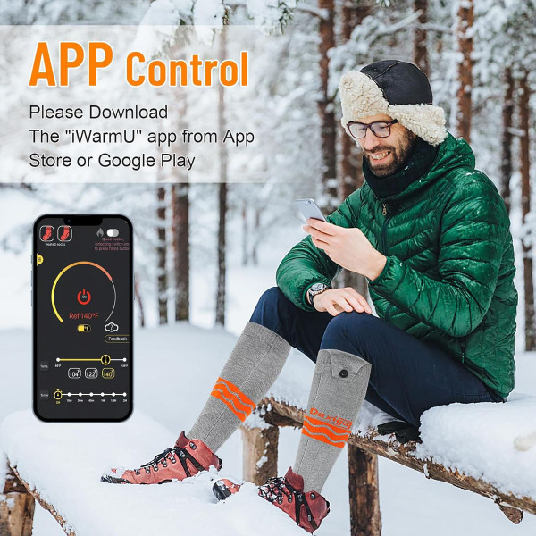 Unisex Rechargeable Electric Heated Socks product image