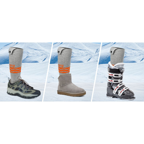 Unisex Rechargeable Electric Heated Socks product image
