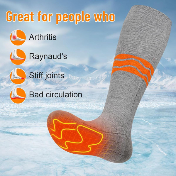 Unisex Rechargeable Electric Heated Socks product image