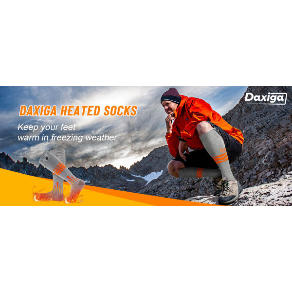 Unisex Rechargeable Electric Heated Socks product image