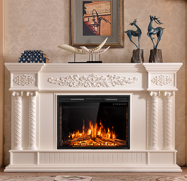 GoFlame 36'' 750W-1500W Electric Fireplace product image