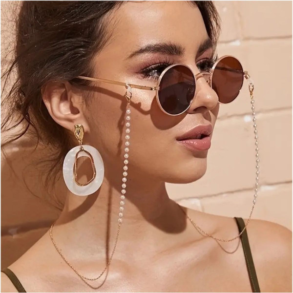 27.5-Inch Glasses Pearl Beaded Chains product image
