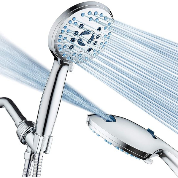 AquaCare HighPressure 8Mode Handheld Shower Head Pick Your Plum