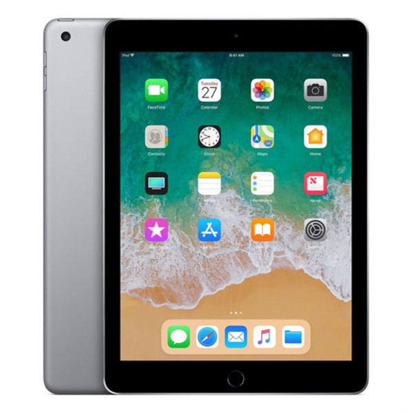 Apple iPad - 6th Gen, 32GB Storage, Wi-Fi Only, MR7F2LL/A (2018) product image