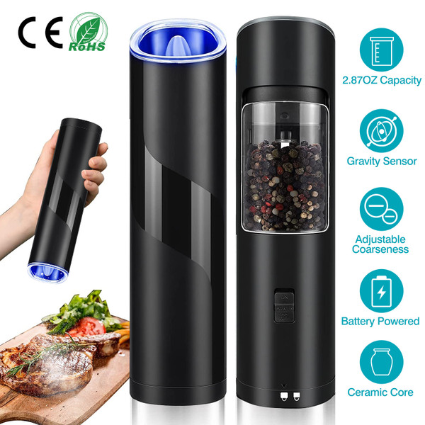 Electric Salt & Pepper Grinder (2-Pack) product image