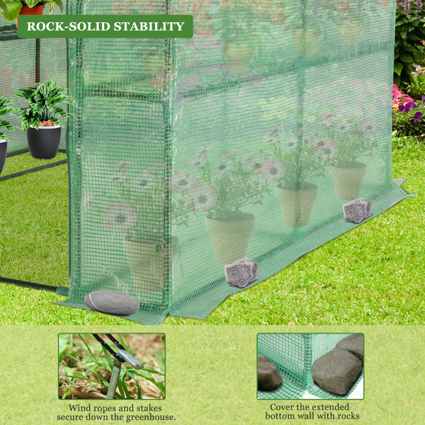 57 x 57-Inch Portable Greenhouse product image