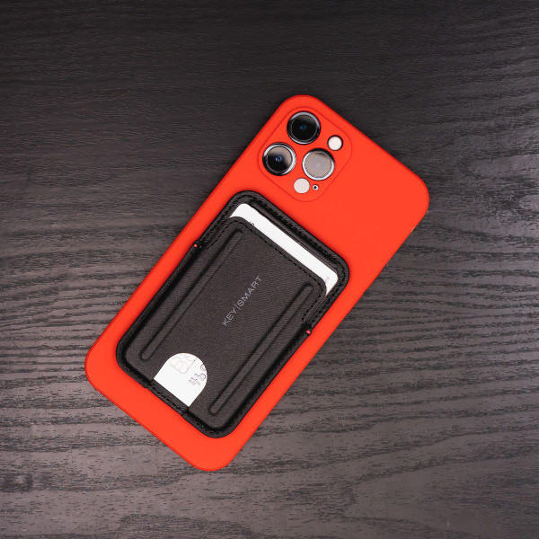 KeySmart MagSlim Stick-on Wallet with Thumb-Slot for Quick Access product image