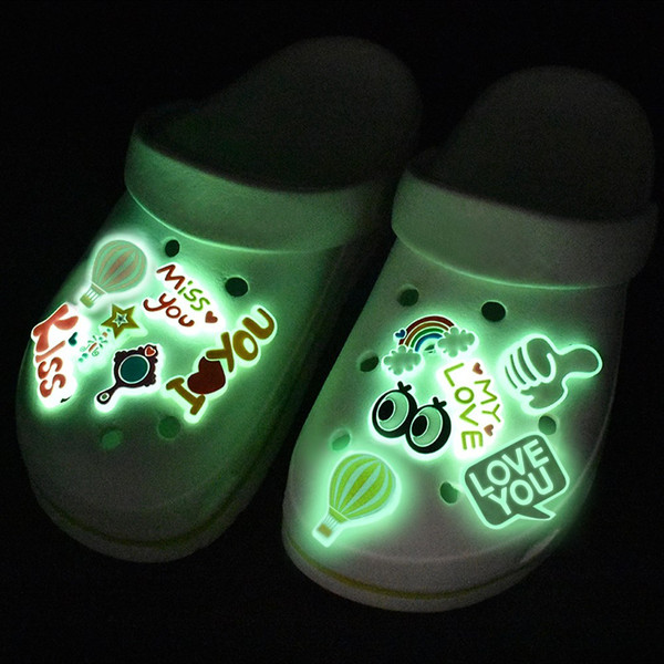 25-Piece Glow-in-the-Dark Croc Shoe Charms product image