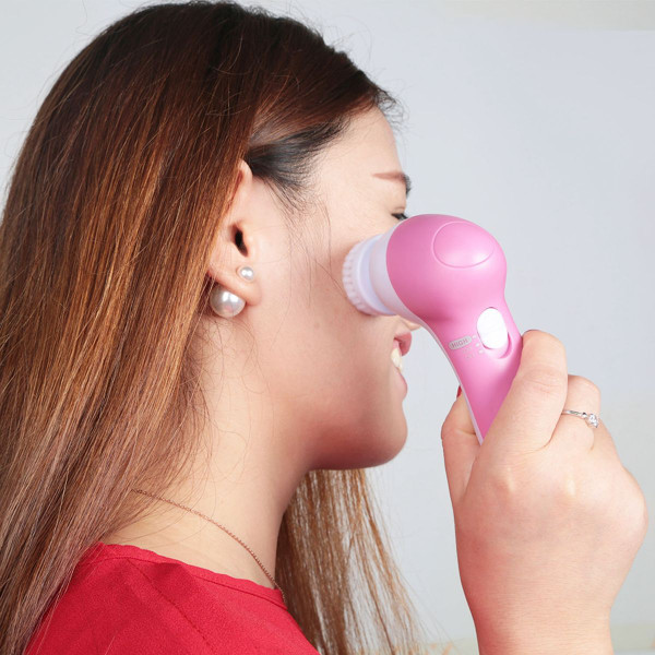 Facial Cleansing Brush & 10-Piece Makeup Brush Set product image