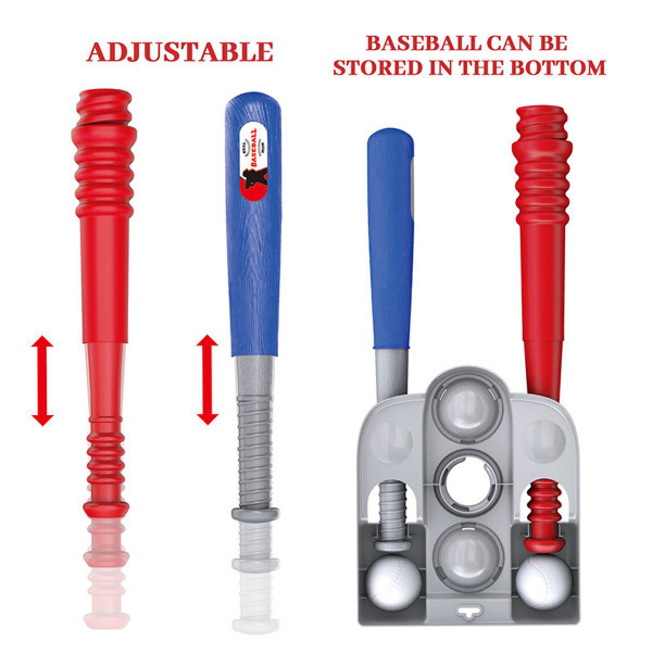 Outdoor Sports Interactive Telescopic Baseball Adjustable Transmitter Training Set Sports Toys for Kids product image