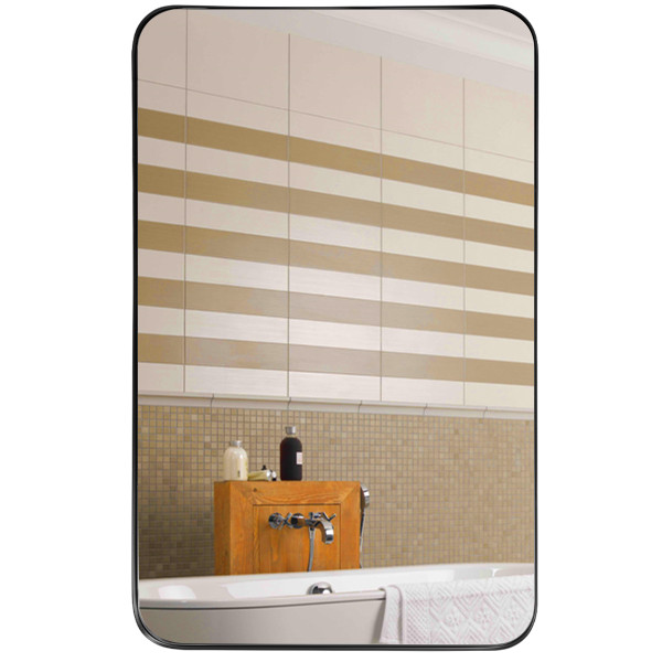 32 x 20-Inch Metal Frame Wall-Mounted Rectangle Mirror product image