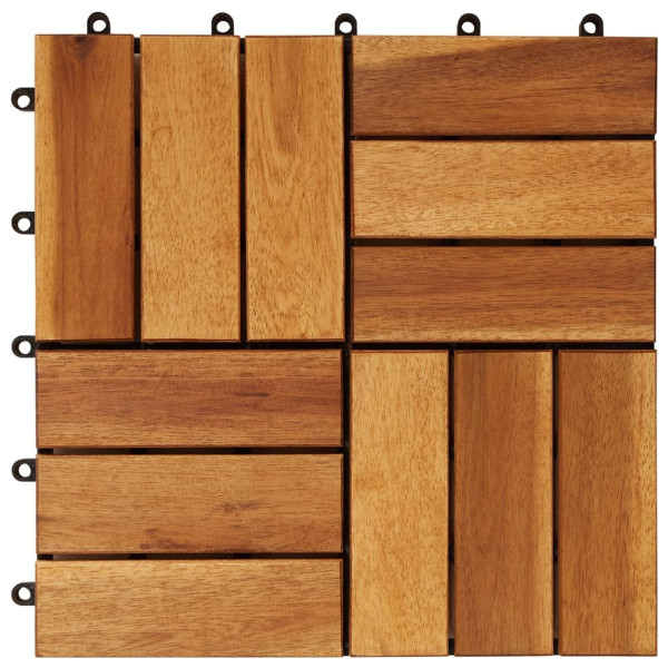 Decking Tiles 11.8"x11.8" Acacia Set of 20 product image
