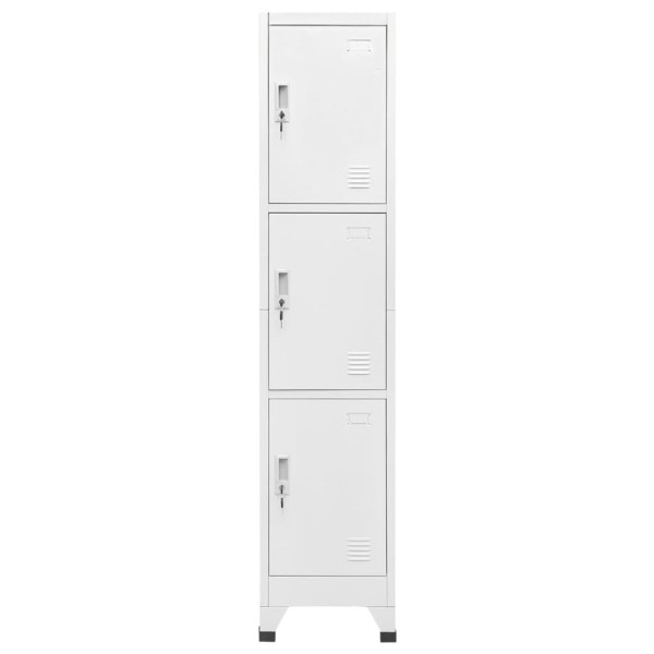 Locker Cabinet with 3 Compartments 15"x17.7"x70.9" product image
