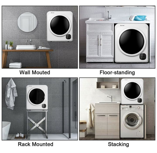 Electric 1700W Stainless Steel Tumble Dryer  product image