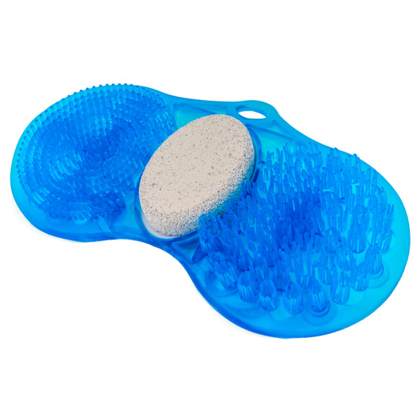Miracle Cleansing Dual Foot Scrub and Pumice Shower Mat (1- or 2-Pack) product image
