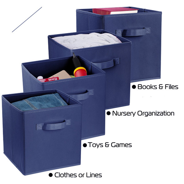 Foldable Storage Cubes (4-Pack) product image