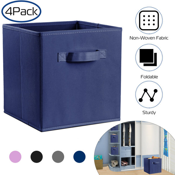 Foldable Storage Cubes (4-Pack) product image