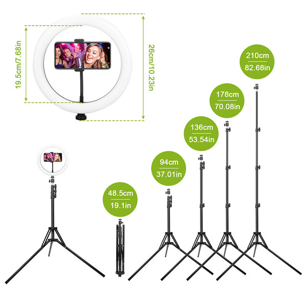 10-Inch 120-LED Selfie Ring Light product image