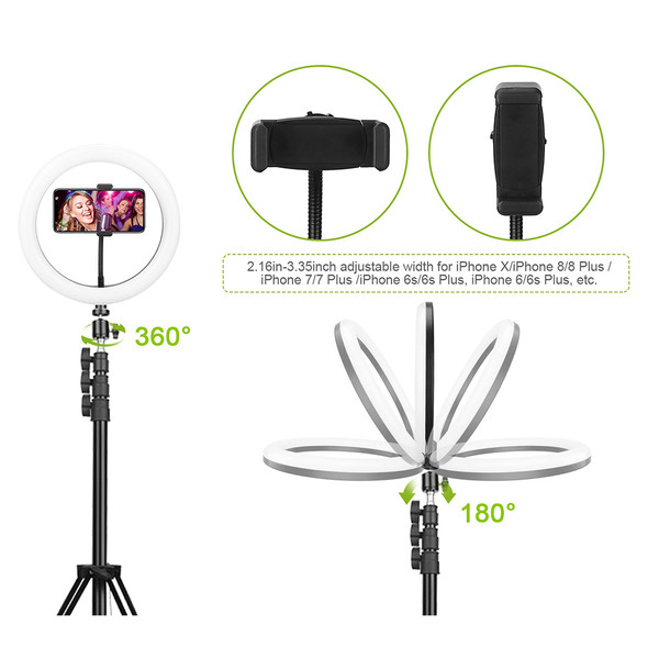 10-Inch 120-LED Selfie Ring Light product image
