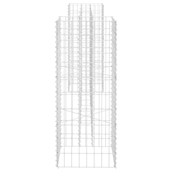 H-Shaped Gabion Planter Steel Wire 102.4"x15.7"x39.4" product image