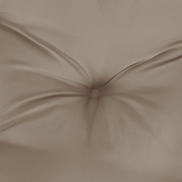 Garden Bench Cushion Taupe 59.1"x(19.7"+19.7")x2.8" Oxford Fabric product image
