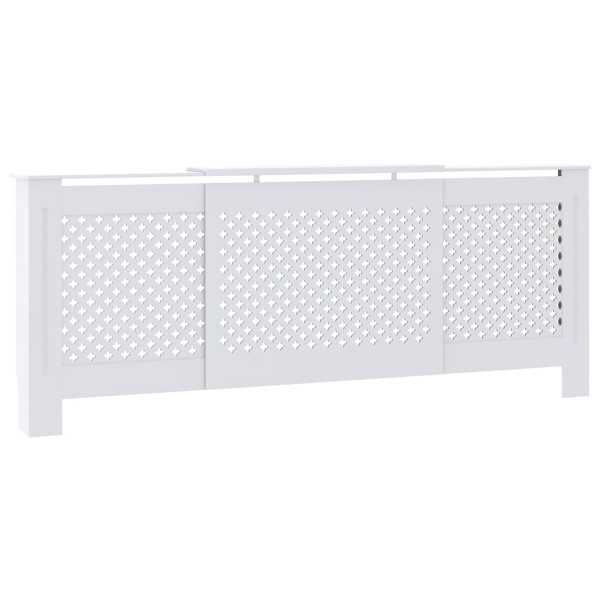 MDF Radiator Cover White 80.7" product image