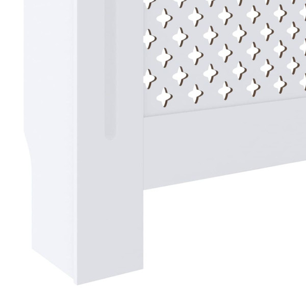 MDF Radiator Cover White 80.7" product image