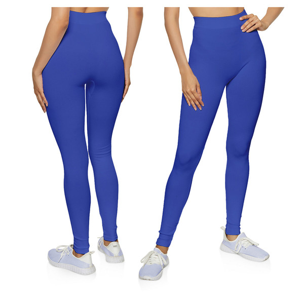 Blue Leggings - Temu