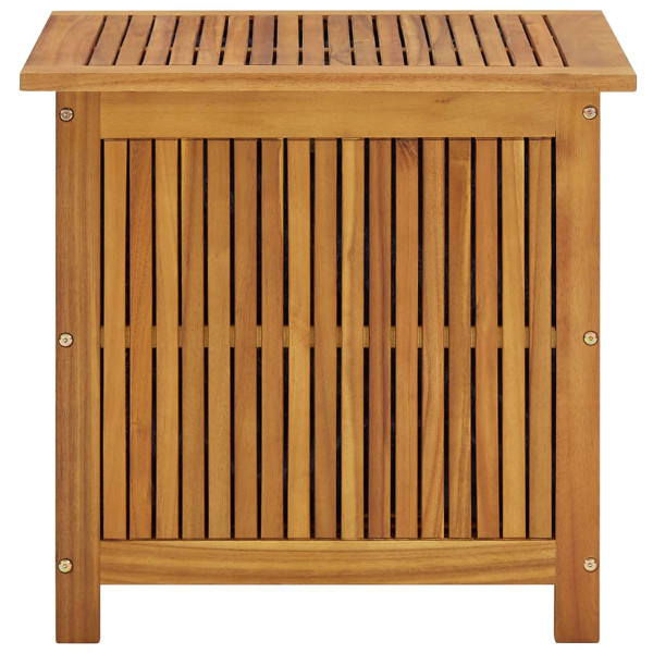 Patio Storage Box 23.6"x19.7"x22.8" Solid Wood Acacia product image