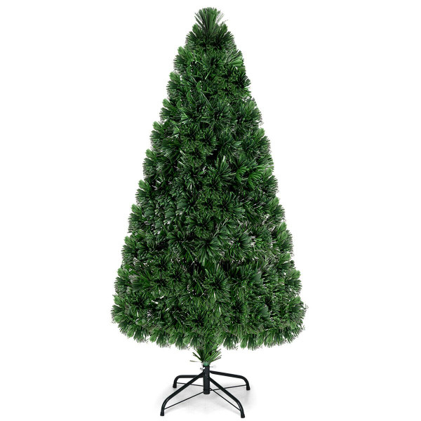 5ft Pre-Lit Fiber Optic PVC Christmas Tree  product image
