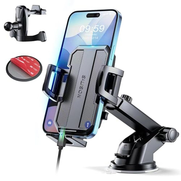 Upgraded 3-in-1 Car Phone Holder Mount product image