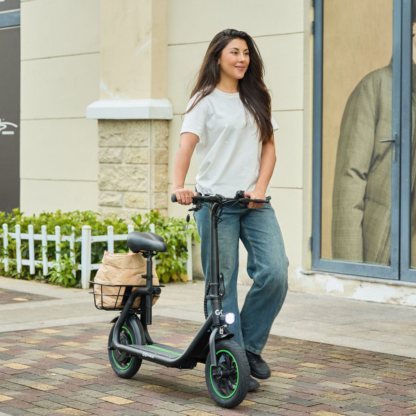 GoPowerBike GoFlow Electric Scooter with Rear Basket product image