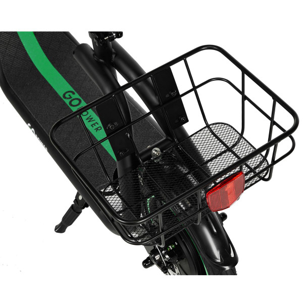 GoPowerBike GoFlow Electric Scooter with Rear Basket product image