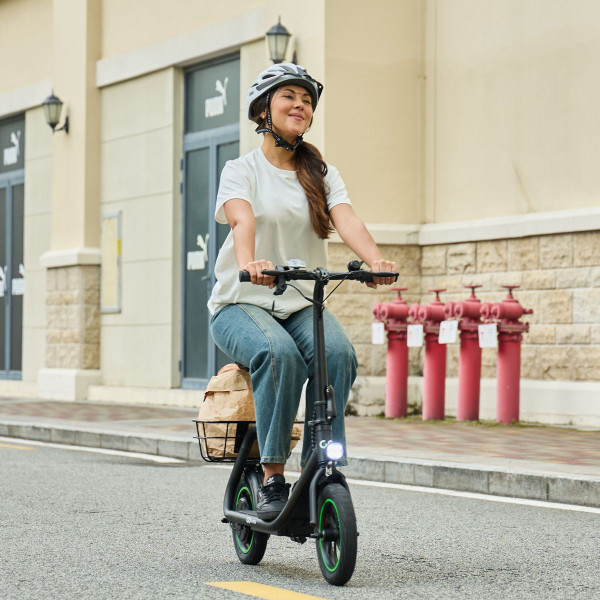 GoPowerBike GoFlow Electric Scooter with Rear Basket product image