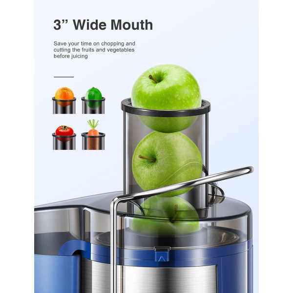 Qcen 500W Centrifugal Juicer Machine Extractor product image
