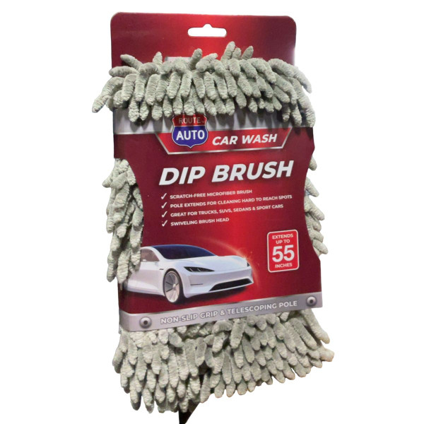  Adjustable Telescopic Handle Car Cleaning Washing Mop Brush product image
