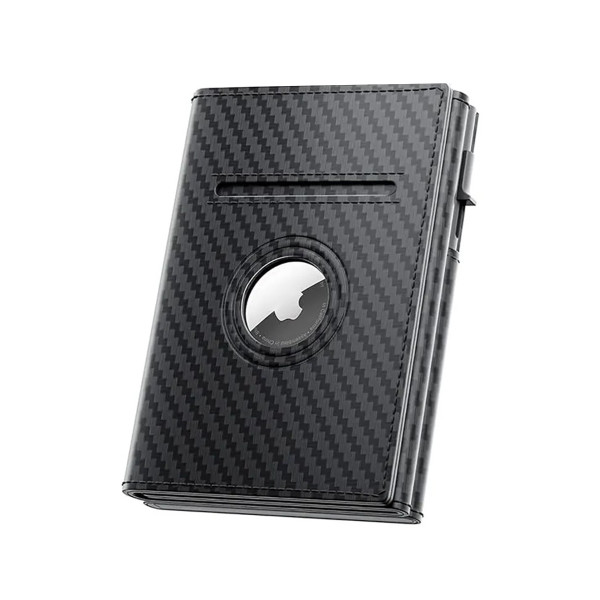 Leather Minimalist Smart Wallet for AirTag product image