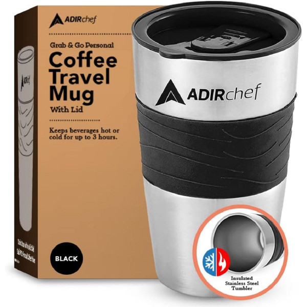 15-Ounce Travel Coffee Mug with Lid, Assorted (3-Pack) product image