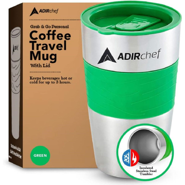 15-Ounce Travel Coffee Mug with Lid, Assorted (3-Pack) product image