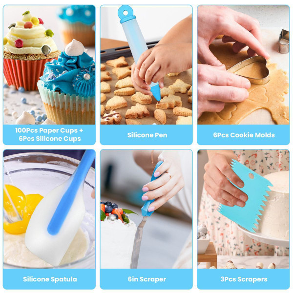 236-Piece Cake Decorating Kit product image