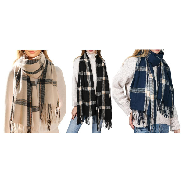Women's Tassel Oversized Scarf product image