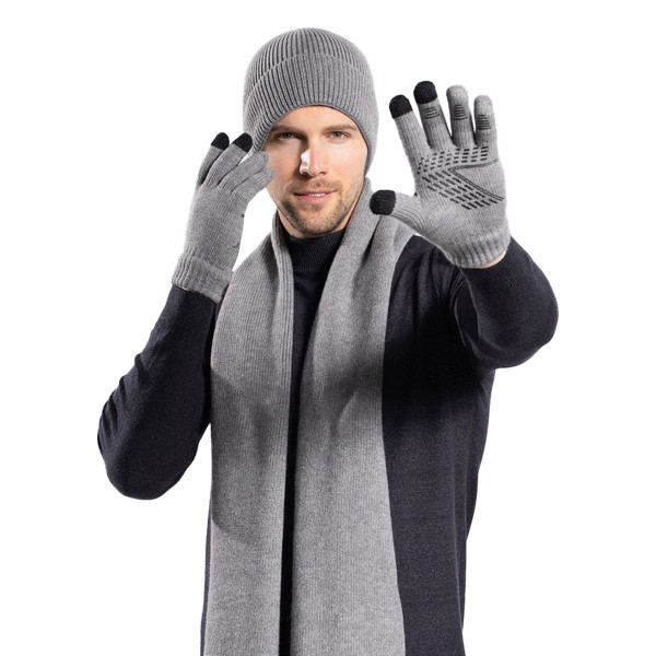 Winter Beanie,  Scarf, and Gloves Set product image