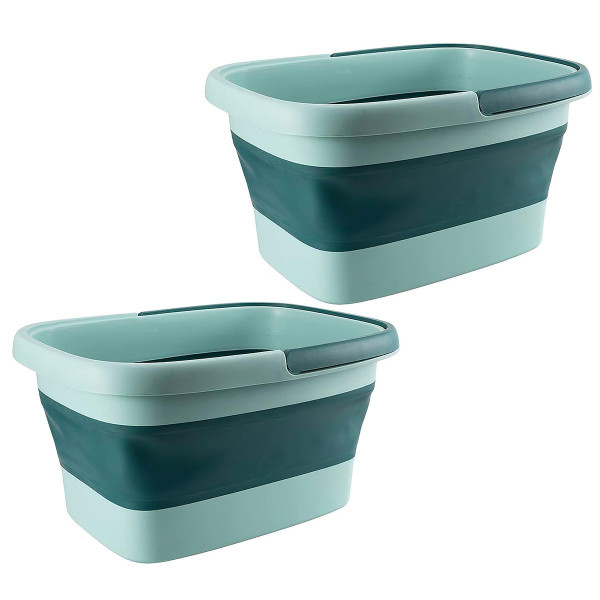 4-Gallon Collapsible Foot Bath Basin (2-Pack) product image