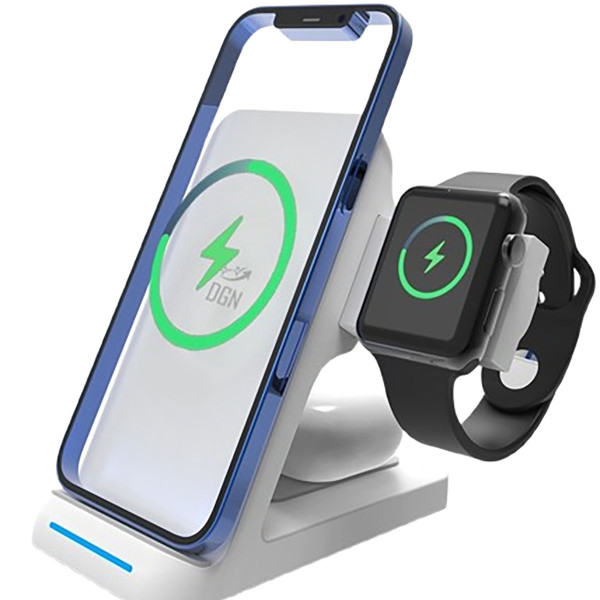 3-in-1 Charging Station for Qi-Compatible Devices product image