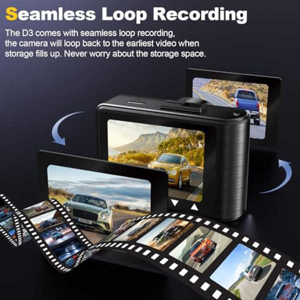 4K/1080P Dash Cam with Built-in Wi-Fi  product image