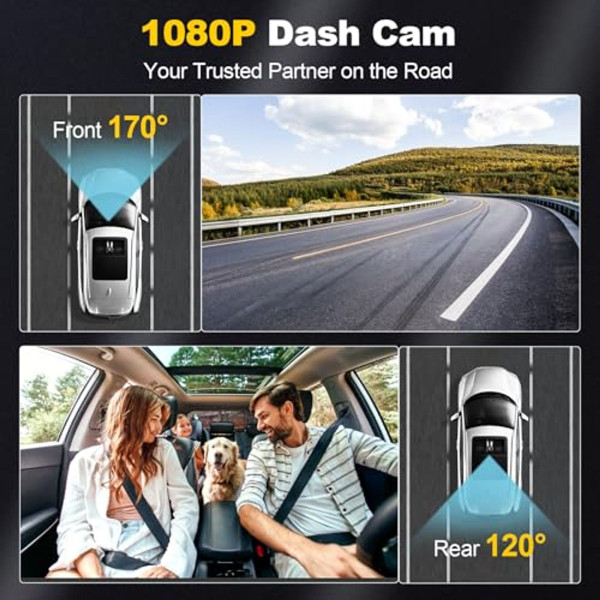 4K/1080P Dash Cam with Built-in Wi-Fi  product image