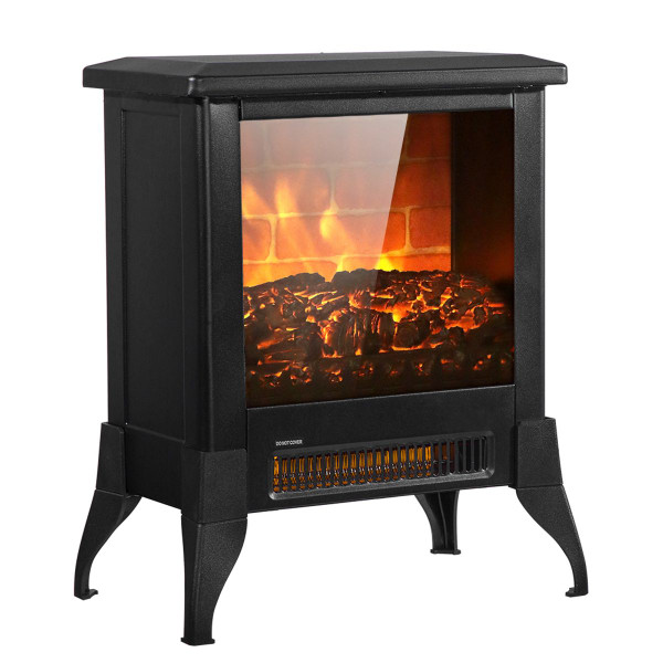 14" 1400W Electric Freestanding Fireplace  product image