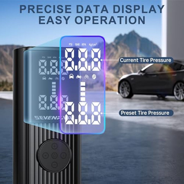 20,000mAh Tire Inflator Air Compressor (150PSI) product image