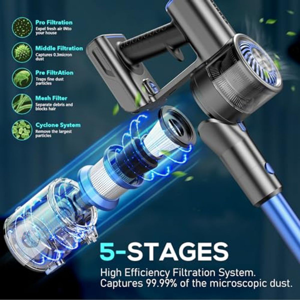 Pogai Cordless 80000RPM Vacuum Cleaner  product image
